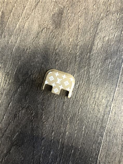 lv glock back plate
